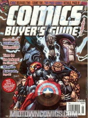 Comics Buyers Guide #1649 Jan 2009