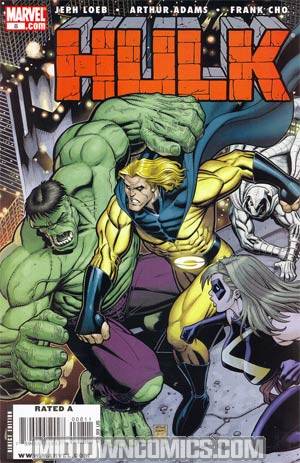 Hulk Vol 2 #8 Regular Arthur Adams Cover