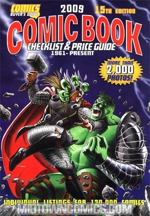 Comics Buyers Guide 2009 Comic Book Checklist & Price Guide TP 15th Edition