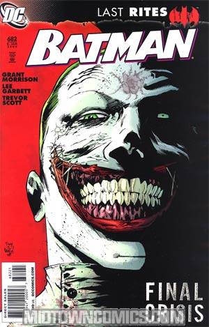Batman #682 Cover B Incentive Tony Daniel Variant Cover (Final Crisis Tie-In)(Last Rites Tie-In)