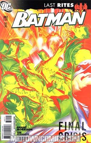 Batman #682 Cover A 1st Ptg Regular Alex Ross Cover (Final Crisis Tie-In)(Last Rites Tie-In)