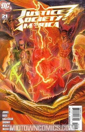 Justice Society Of America Vol 3 #21 Cover A Regular Alex Ross Cover