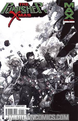 Punisher MAX X-Mas Special 2008 Cover A Regular Chris Bachalo Cover