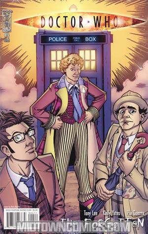 Doctor Who Forgotten #4 Cover A Regular Nick Roche Cover