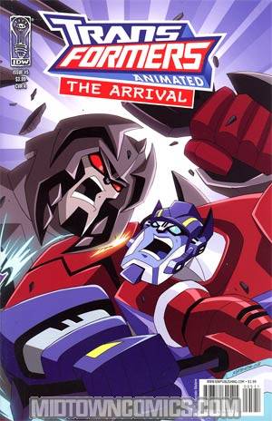 Transformers Animated Arrival #5 Regular Cover A