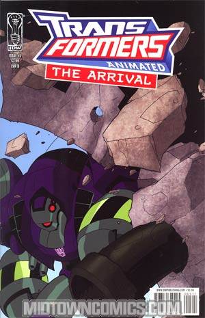 Transformers Animated Arrival #5 Regular Cover B