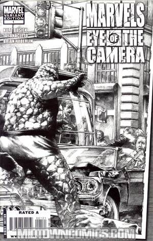 Marvels Eye Of The Camera #1 Cover B Black & White Version