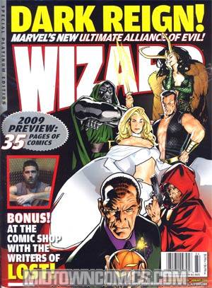Wizard Comics Magazine #207 Platinum Marvel Event Cvr