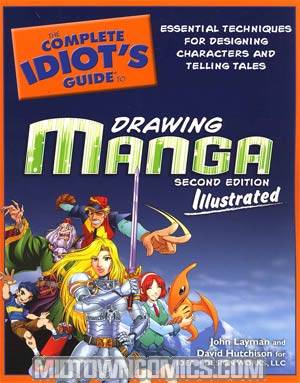 Complete Idiots Guide To Drawing Manga Illustrated TP Second Edition