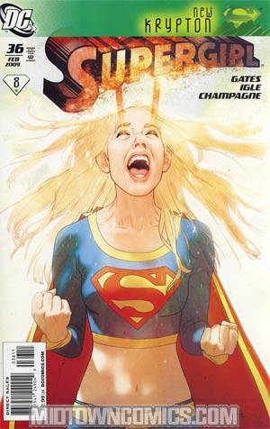 Supergirl Vol 5 #36 Regular Joshua Middleton Cover (New Krypton Part 8)