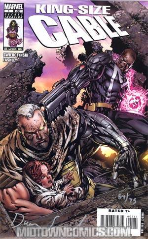 Cable King-Size Spectacular #1 DF Signed By Duane Swierczynski