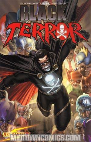 Black Terror Vol 3 #2 Cover C Regular Mike Lilly Cover