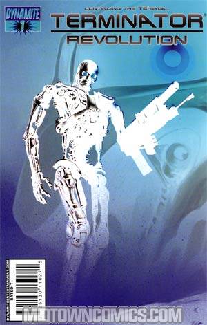 Terminator Revolution #1 Cover C Incentive Negative Variant Cover