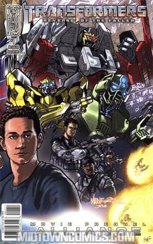 Transformers Revenge Of The Fallen Movie Prequel Alliance #1 Cover C Incentive Alex Milne Variant Cover