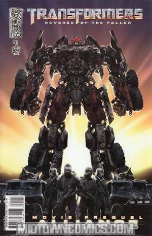 Transformers Revenge Of The Fallen Movie Prequel Alliance #1 Cover B