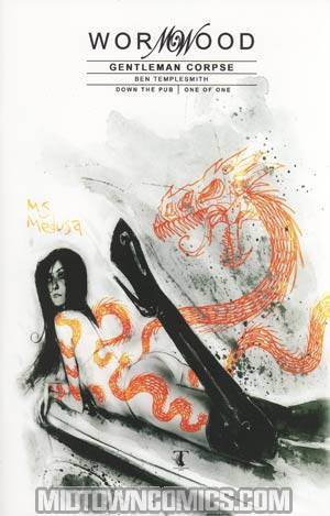 Wormwood Gentleman Corpse Down The Pub One Shot Incentive Ben Templesmith Skecth Cover
