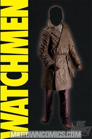 Watchmen Movie Rorschach Unmasked Variant Action Figure