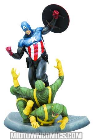 Captain America New Captain America Fine Art Statue