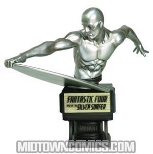 Marvel Studios Fantastic Four Rise Of The Silver Surfer Silver Surfer Fine Art Bust