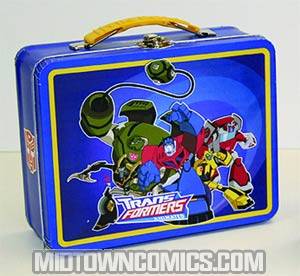Transformers Animated Large Embossed Lunchbox - Autobots