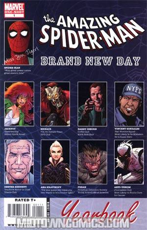 Spider-Man Brand New Day Yearbook