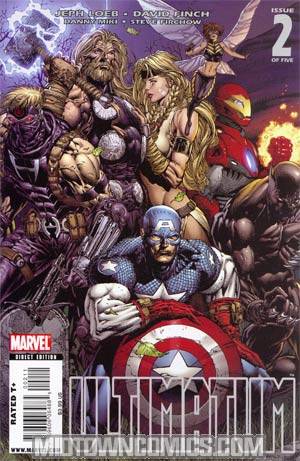 Ultimatum #2 1st Ptg Regular David Finch Cover