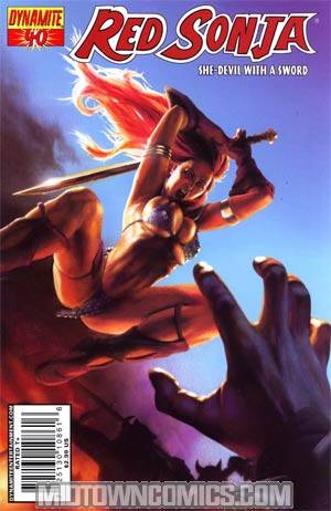 Red Sonja Vol 4 #40 Cover A Regular Patrick Berkenkotter Cover
