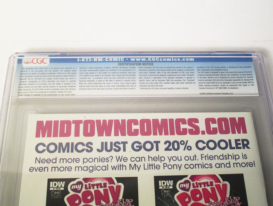 My Little Pony Friendship Is Magic #4 Cover E Midtown Exclusive Tony Fleecs Crystal Ponies Part 1 Of 2 Variant Cover CGC 9.8