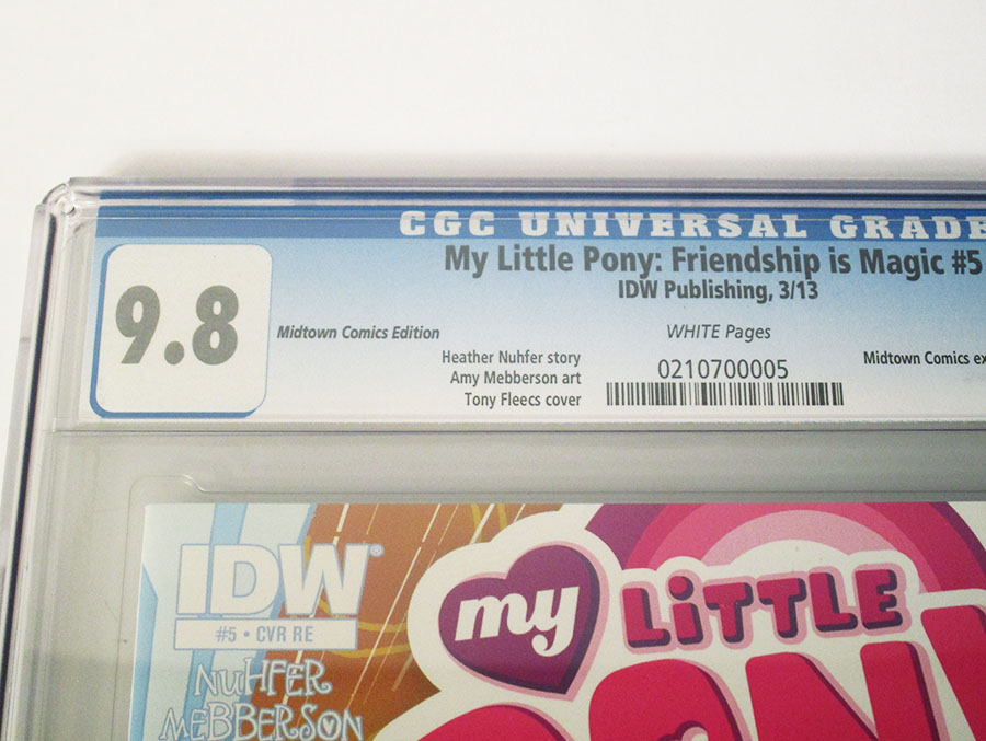 My Little Pony Friendship Is Magic #5 Cover E Midtown Exclusive Tony Fleecs Crystal Ponies Part 2 Of 2 Variant Cover CGC 9.8