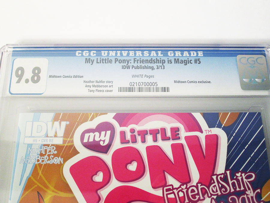 My Little Pony Friendship Is Magic #5 Cover E Midtown Exclusive Tony Fleecs Crystal Ponies Part 2 Of 2 Variant Cover CGC 9.8