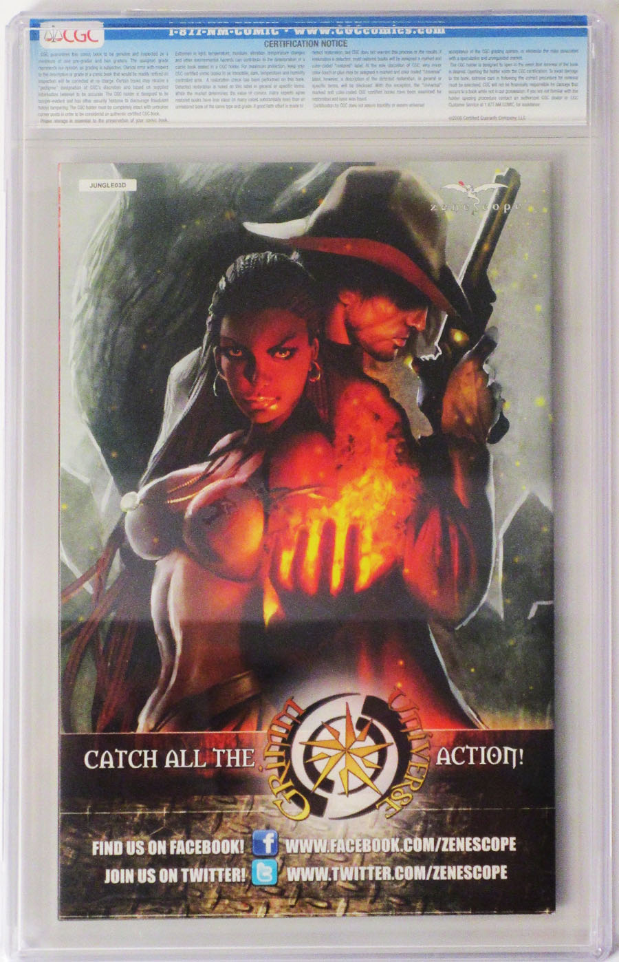 Grimm Fairy Tales Presents Jungle Book #3 CS Moore Edition CGC 9.8