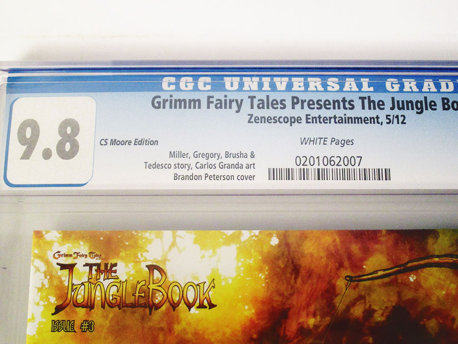 Grimm Fairy Tales Presents Jungle Book #3 CS Moore Edition CGC 9.8