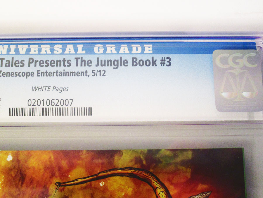 Grimm Fairy Tales Presents Jungle Book #3 CS Moore Edition CGC 9.8