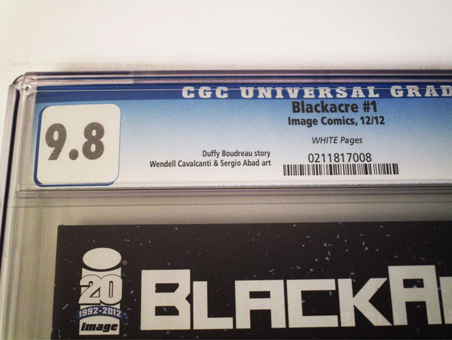 Blackacre #1 1st Ptg CGC 9.8