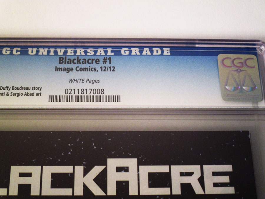Blackacre #1 1st Ptg CGC 9.8