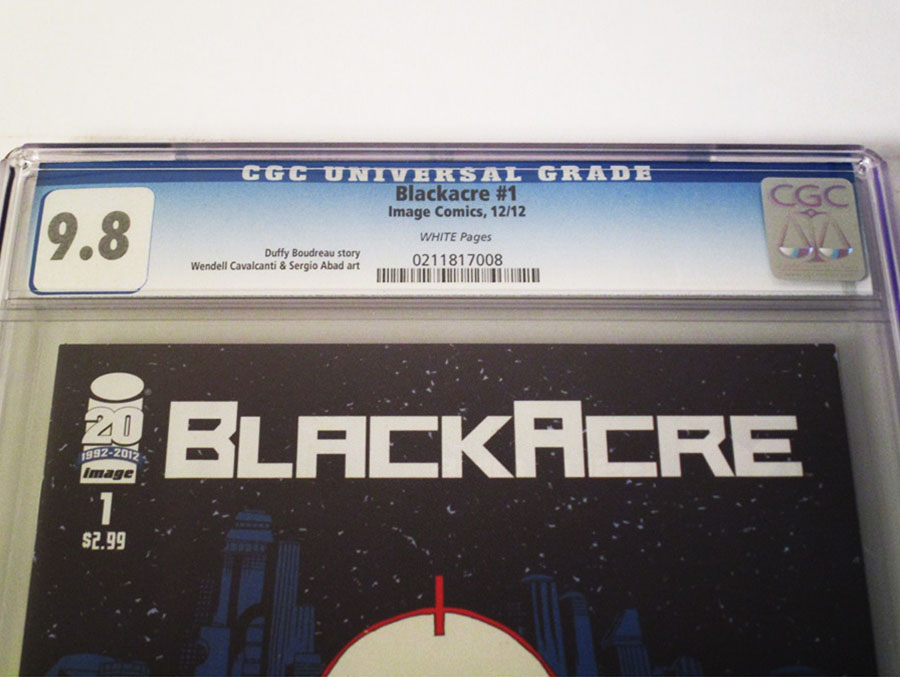 Blackacre #1 1st Ptg CGC 9.8