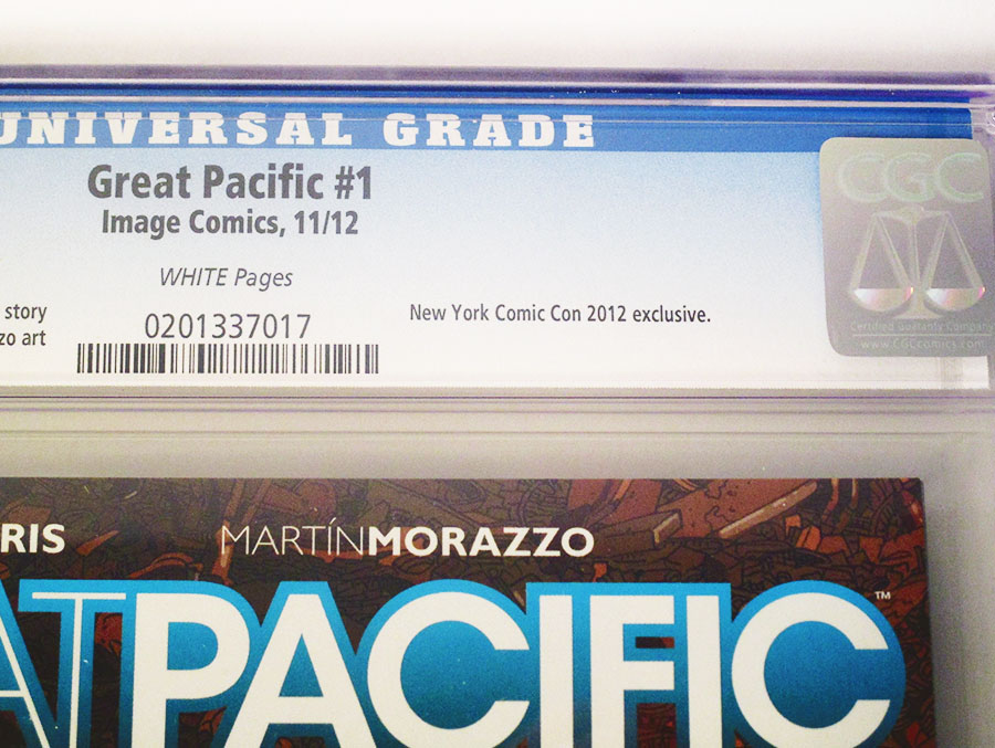 Great Pacific #1 Cover C 1st Ptg NYCC Exclusive Cover CGC 9.8