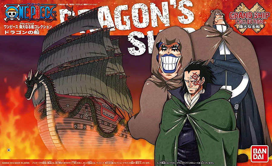 One Piece Grand Ship Collection Kit #09 Dragons Ship