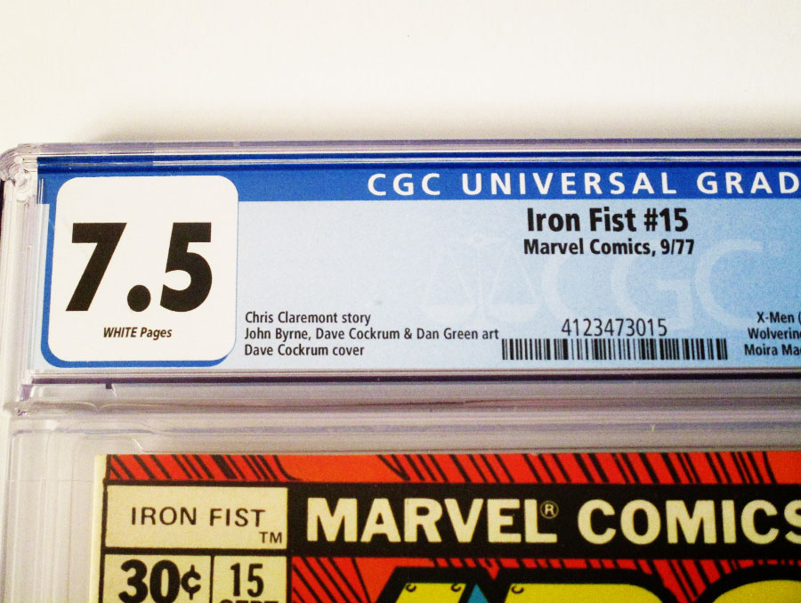 Iron Fist #15 Cover C CGC 7.5