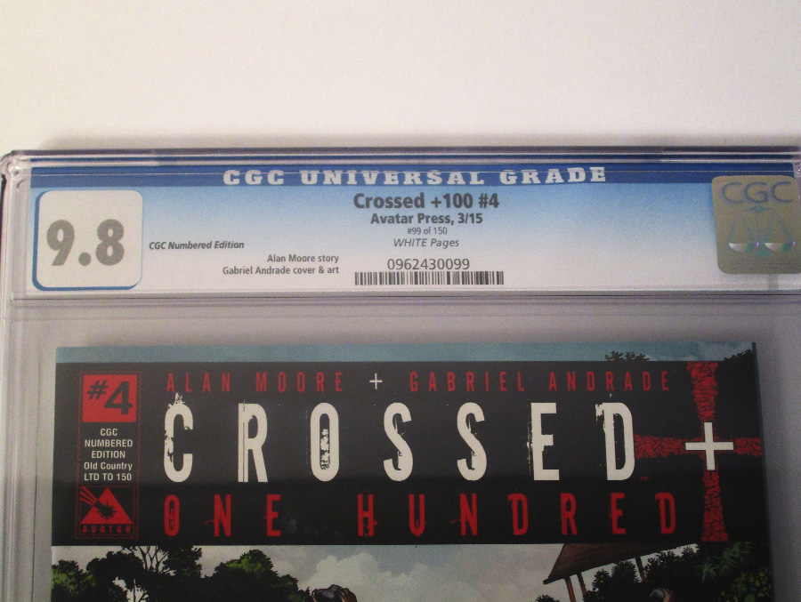 Crossed Plus 100 Taste Test CGC Numbered Edition Box Set