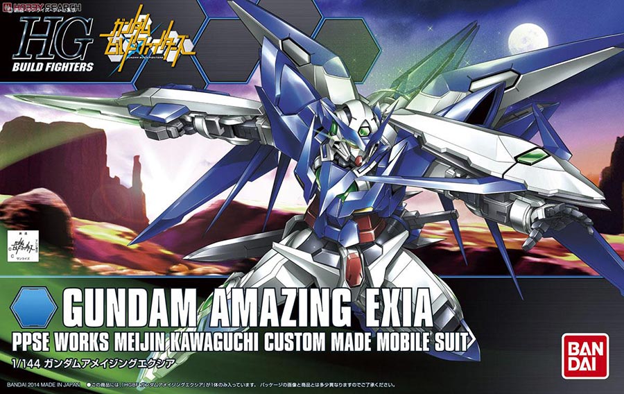 Gundam Build Fighters High Grade 1/144 Kit #016 Gundam Amazing Exia