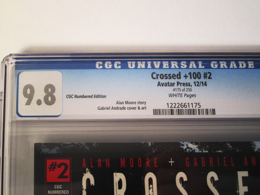 Crossed Plus 100 #2 Cover I CGC Numbered Edition