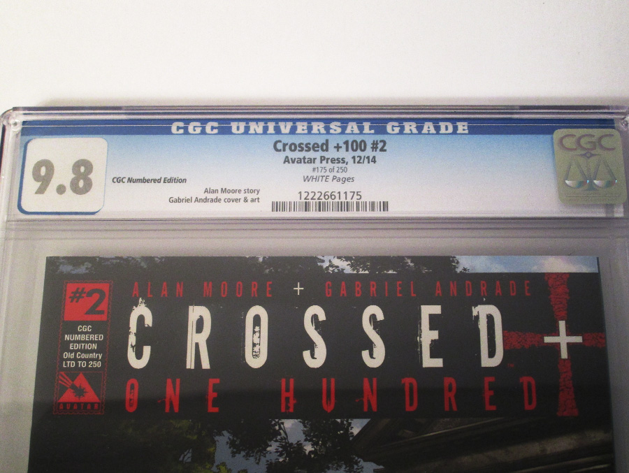 Crossed Plus 100 #2 Cover I CGC Numbered Edition