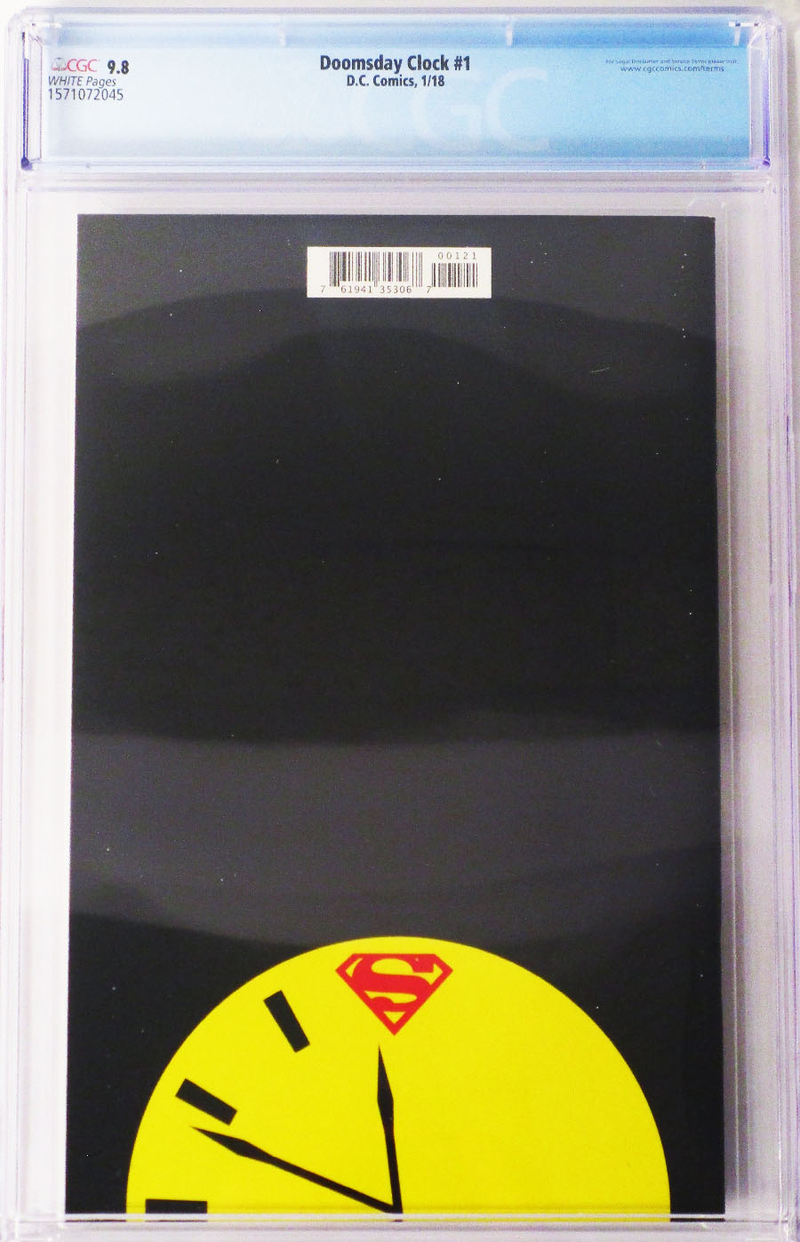 Doomsday Clock #1 Cover E DF CGC 9.6 Or Higher