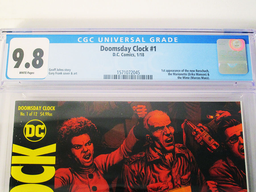 Doomsday Clock #1 Cover E DF CGC 9.6 Or Higher