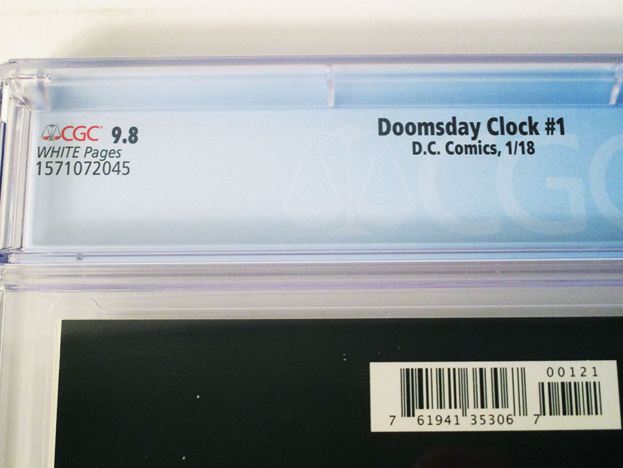 Doomsday Clock #1 Cover E DF CGC 9.6 Or Higher