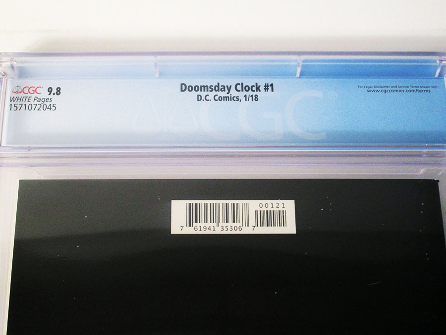 Doomsday Clock #1 Cover E DF CGC 9.6 Or Higher