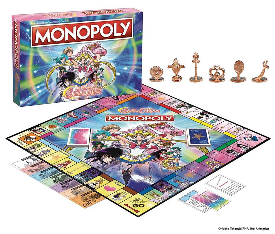 Monopoly Sailor Moon Edition Board Game