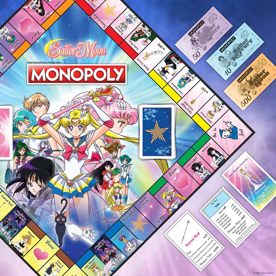 Monopoly Sailor Moon Edition Board Game