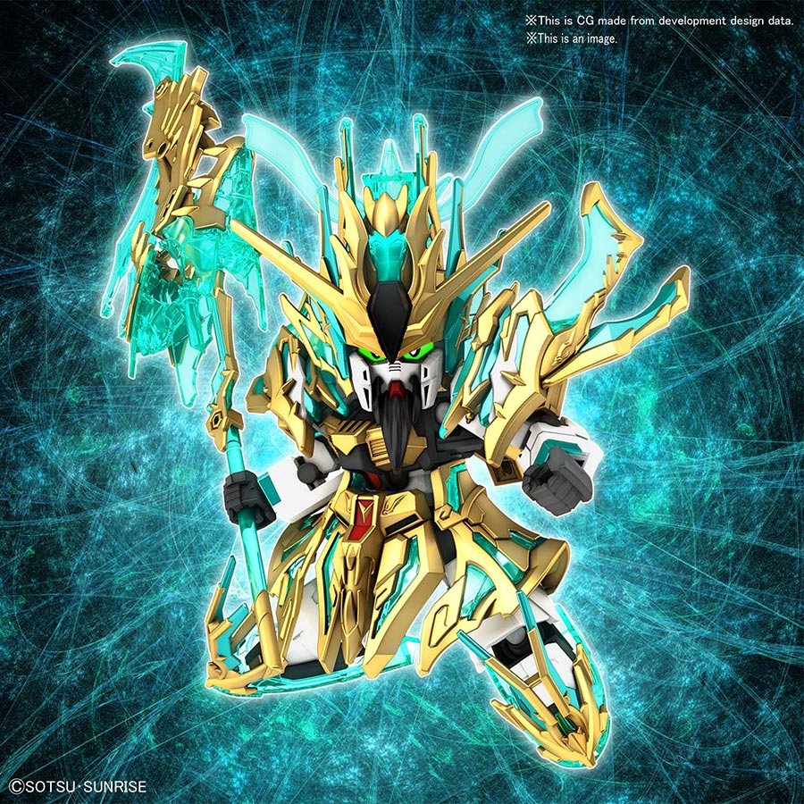 SD Gundam World Sangoku Soketsuden Kit #34 Wu Sheng Guan Yu Yun Chang Nu Gundam